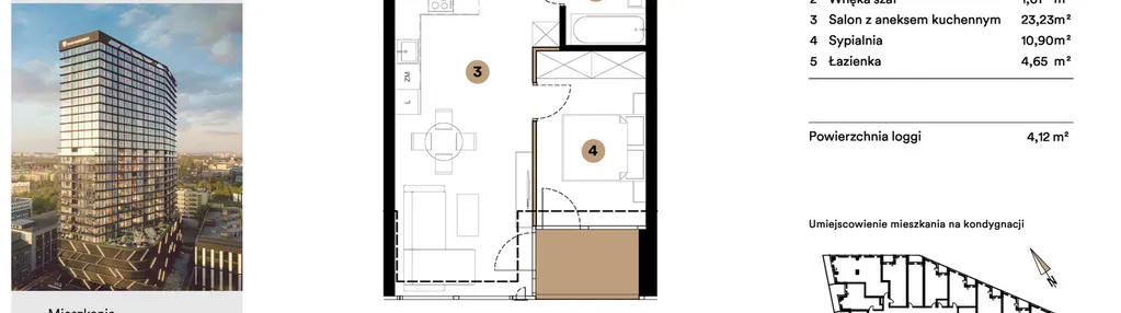 Mieszkanie w inwestycji: O27 Apartamenty Opolska