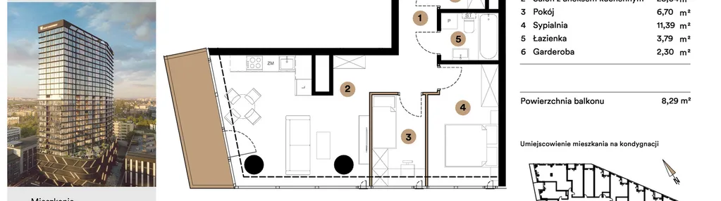 Mieszkanie w inwestycji: O27 Apartamenty Opolska