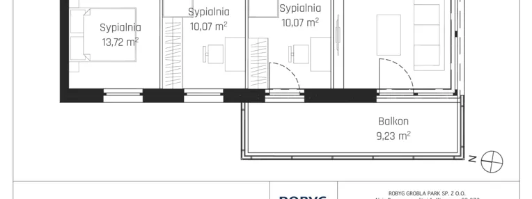Mieszkanie w inwestycji: Nadmotławie Apartments etap I