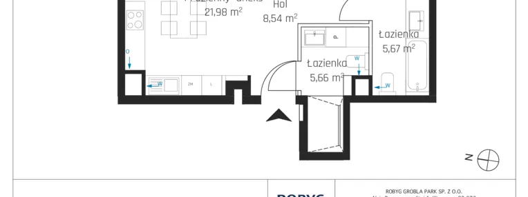 Mieszkanie w inwestycji: Nadmotławie Apartments etap I