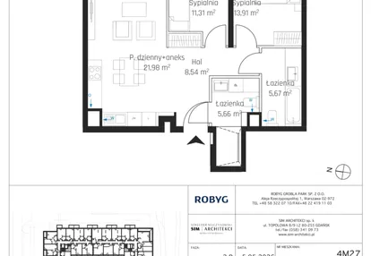 Mieszkanie w inwestycji: Nadmotławie Apartments etap I