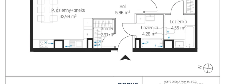 Mieszkanie w inwestycji: Nadmotławie Apartments etap I