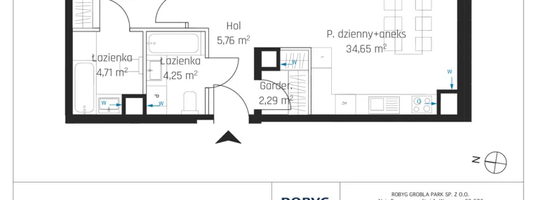 Mieszkanie w inwestycji: Nadmotławie Apartments etap I