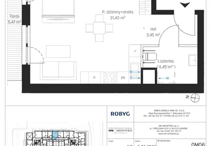 Mieszkanie w inwestycji: Nadmotławie Apartments etap I