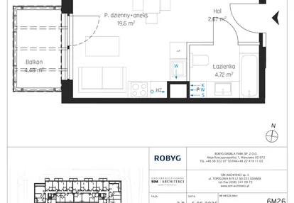 Mieszkanie w inwestycji: Nadmotławie Apartments etap I