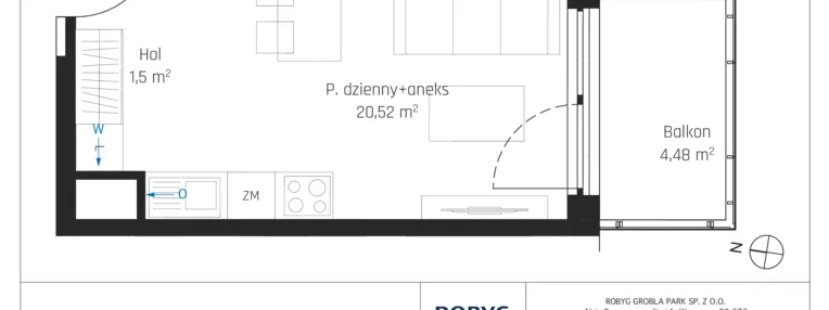 Mieszkanie w inwestycji: Nadmotławie Apartments etap I