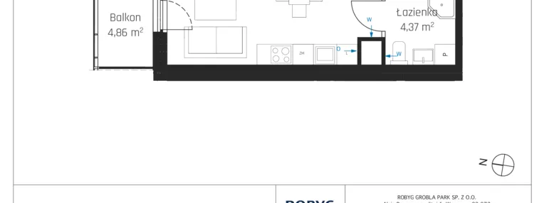 Mieszkanie w inwestycji: Nadmotławie Apartments etap I
