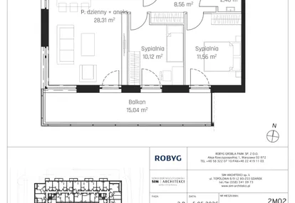 Mieszkanie w inwestycji: Nadmotławie Apartments etap I