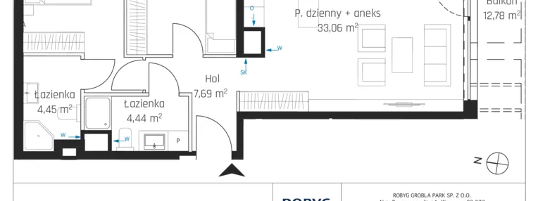 Mieszkanie w inwestycji: Nadmotławie Apartments etap I