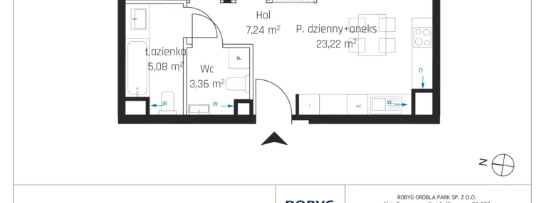 Mieszkanie w inwestycji: Nadmotławie Apartments etap I