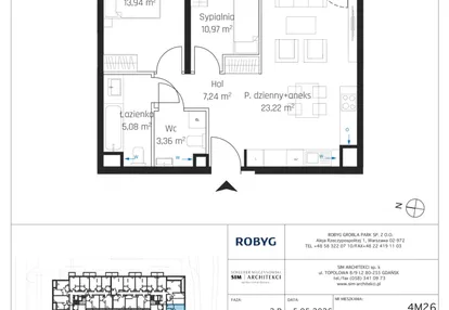 Mieszkanie w inwestycji: Nadmotławie Apartments etap I