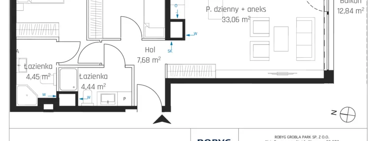 Mieszkanie w inwestycji: Nadmotławie Apartments etap I