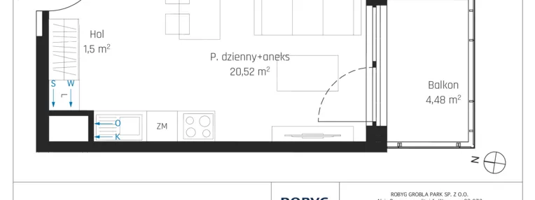 Mieszkanie w inwestycji: Nadmotławie Apartments etap I