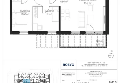 Mieszkanie w inwestycji: Nadmotławie Apartments etap I
