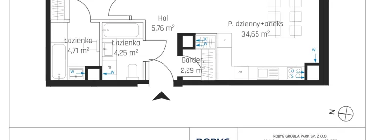 Mieszkanie w inwestycji: Nadmotławie Apartments etap I