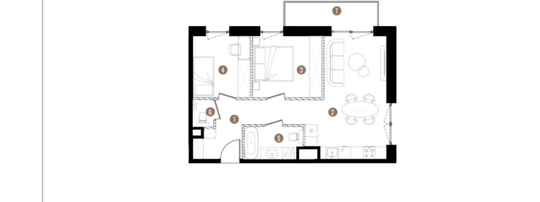 Mieszkanie w inwestycji: Apartamenty Grundmanna