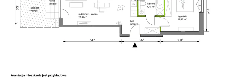Mieszkanie w inwestycji: Trzcinowa Vita
