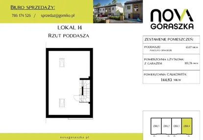 Mieszkanie w inwestycji: Nova Góraszka