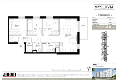 Mieszkanie w inwestycji: Myslovia