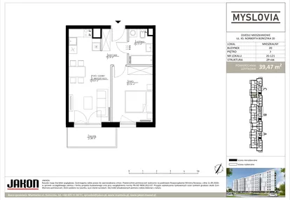 Mieszkanie w inwestycji: Myslovia