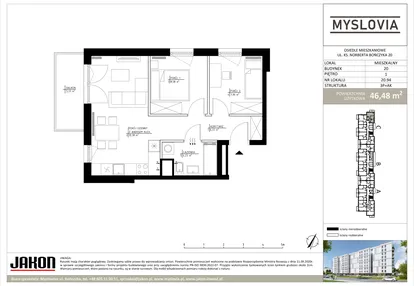 Mieszkanie w inwestycji: Myslovia