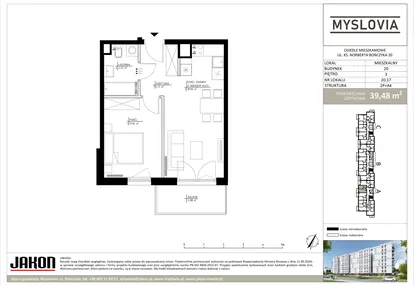 Mieszkanie w inwestycji: Myslovia