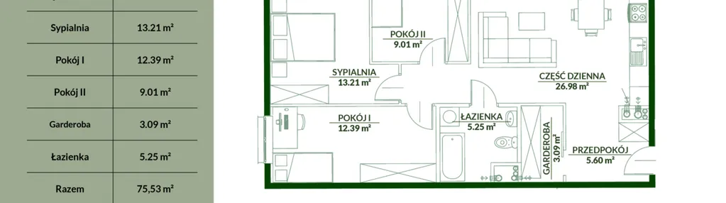 Mieszkanie w inwestycji: Bukowa etap II