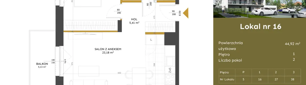 Mieszkanie w inwestycji: Apartamenty 3 Maja