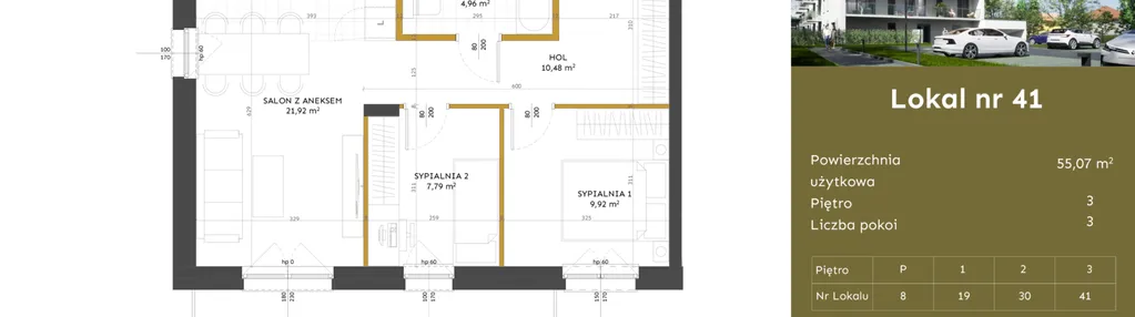 Mieszkanie w inwestycji: Apartamenty 3 Maja
