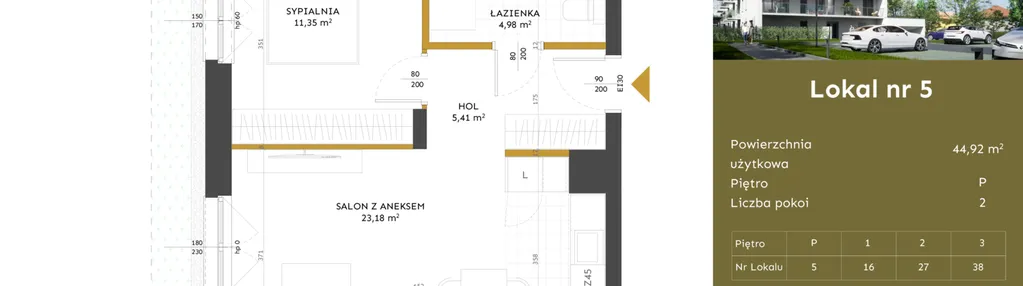 Mieszkanie w inwestycji: Apartamenty 3 Maja