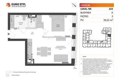 Mieszkanie w inwestycji: Esencja - Apartamenty inwestycyjne
