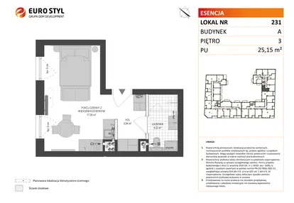 Mieszkanie w inwestycji: Esencja - Apartamenty inwestycyjne