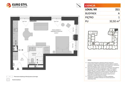Mieszkanie w inwestycji: Esencja - Apartamenty inwestycyjne