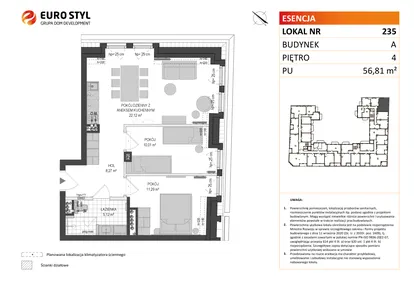 Mieszkanie w inwestycji: Esencja - Apartamenty inwestycyjne