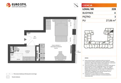 Mieszkanie w inwestycji: Esencja - Apartamenty inwestycyjne