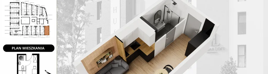 Mieszkanie w inwestycji: Hussar Loft - Apartamenty inwestycyjne