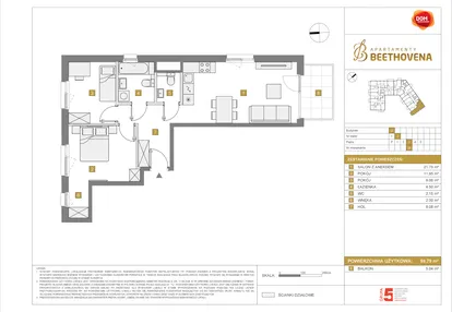 Mieszkanie w inwestycji: Apartamenty Beethovena etap 2