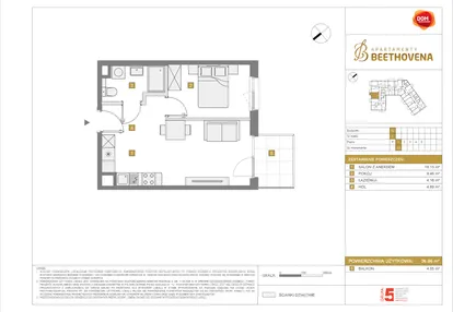 Mieszkanie w inwestycji: Apartamenty Beethovena etap 2