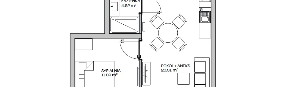 Mieszkanie w inwestycji: Zielona Marina - Apartamenty inwestycyjne