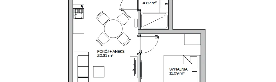 Mieszkanie w inwestycji: Zielona Marina - Apartamenty inwestycyjne