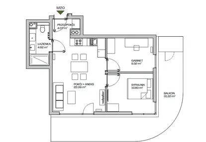 Mieszkanie w inwestycji: Zielona Marina - Apartamenty inwestycyjne