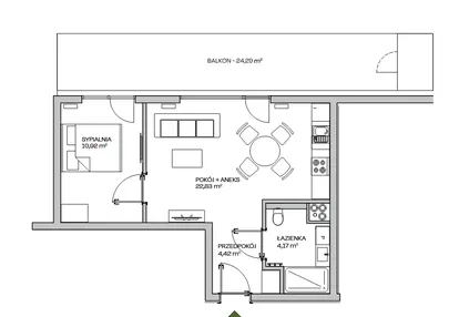 Mieszkanie w inwestycji: Zielona Marina - Apartamenty inwestycyjne