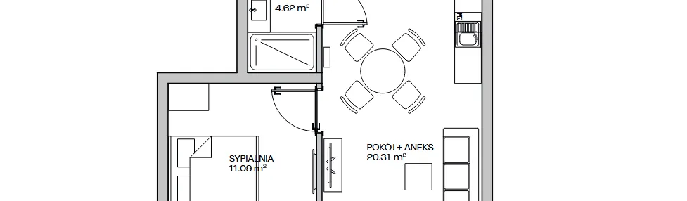 Mieszkanie w inwestycji: Zielona Marina - Apartamenty inwestycyjne