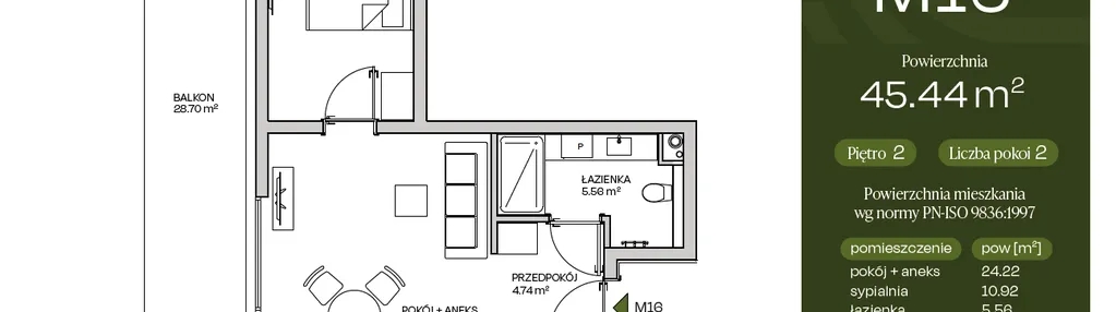 Mieszkanie w inwestycji: Zielona Marina - Apartamenty inwestycyjne