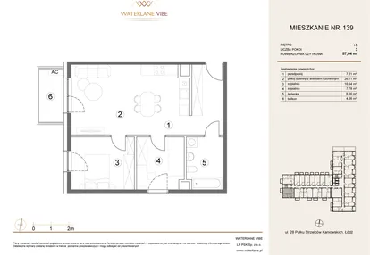 Mieszkanie w inwestycji: Waterlane Vibe