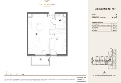 Mieszkanie w inwestycji: Waterlane Vibe