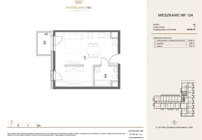 Mieszkanie w inwestycji: Waterlane Vibe