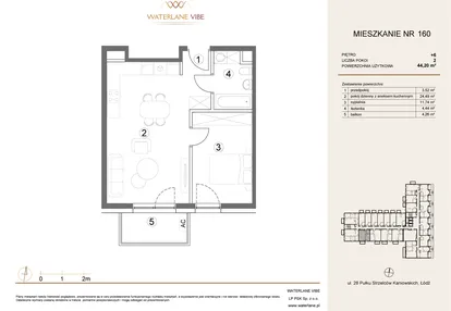 Mieszkanie w inwestycji: Waterlane Vibe