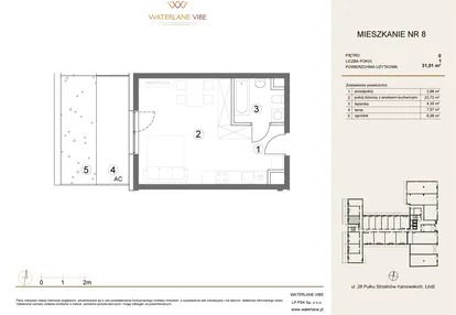 Mieszkanie w inwestycji: Waterlane Vibe
