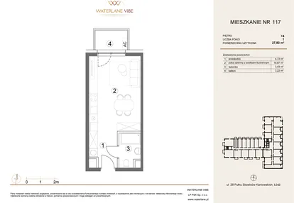 Mieszkanie w inwestycji: Waterlane Vibe